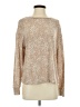 Time and Tru Animal Print Tan Pullover Sweater Size S - photo 1