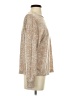 Time and Tru Animal Print Tan Pullover Sweater Size S - photo 4