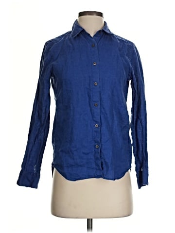 Uniqlo Long Sleeve Button-Down Shirt (view 1)