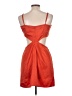 Forever 21 100% Polyester Orange Cocktail Dress Size L - photo 2