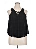Candie's Black Sleeveless Blouse Size XL - photo 1