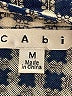 CAbi Houndstooth Blue Long Sleeve Blouse Size M - photo 7