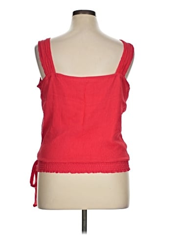 Cache Sleeveless Silk Top (view 2)