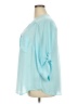Torrid 100% Polyester Teal 3/4 Sleeve Blouse Size 3X Plus (3) - photo 5
