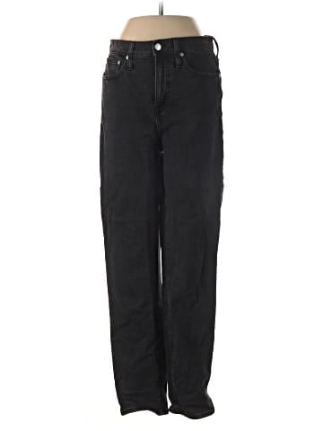 Madewell Tall Classic Straight Jeans in Lunar Wash (view 1)