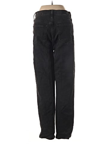 Madewell Tall Classic Straight Jeans in Lunar Wash (view 2)