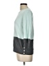 Lands' End Canvas Color Block Teal Pullover Sweater Size L - photo 5