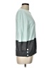 Lands' End Canvas Color Block Teal Pullover Sweater Size L - photo 4
