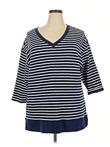 Lands' End 3/4 Sleeve T-Shirt (view 1)