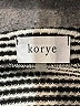 Korye Stripes Black Pullover Sweater Size L - photo 7