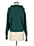 Pilcro 100% Cashmere Solid Green Cashmere Pullover Sweater Size XS - photo 1