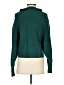 Pilcro 100% Cashmere Solid Green Cashmere Pullover Sweater Size XS - photo 2