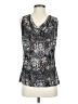 Ellen Tracy Silver Tank Top Size S - photo 1