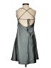 Le Lis Solid Gray Cocktail Dress Size S - photo 2