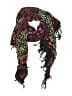 Unbranded Paisley Burgundy Black Scarf One size - photo 1