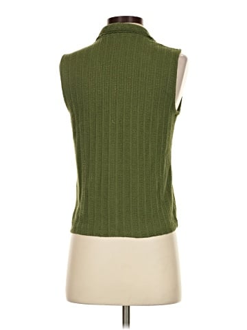 Madewell Crochet-Knit V-Neck Sweater Vest (view 2)