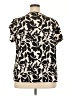Unbranded Black Short Sleeve Blouse Size 2XL - photo 2
