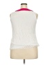 Cato 100% Nylon Pink Sleeveless Button-Down Shirt Size 22 - 24 - photo 2