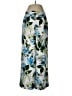 Banana Republic 100% Polyester Tropical Blue Casual Pants Size 8 - photo 1