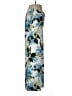 Banana Republic 100% Polyester Tropical Blue Casual Pants Size 8 - photo 4