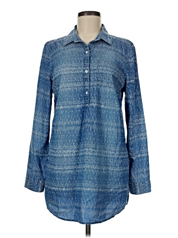 Ruff Hewn Long Sleeve Blouse (view 1)