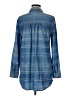 Ruff Hewn 100% Tencel Blue Long Sleeve Blouse Size M - photo 2