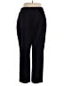 D&Co. Solid Black Casual Pants Size 1X - photo 2
