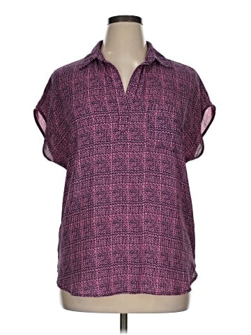 Pleione Short Sleeve Blouse (view 1)