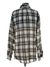 Current/Elliott Plaid Gray Long Sleeve Button-Down Shirt Size Sm (1) - photo 2