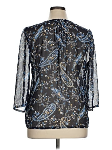 St. John's Bay 3/4 Sleeve Blouse (view 2)
