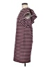 MSGM Stripes Burgundy Red Casual Dress Size MedEstimated - photo 5