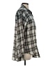 Current/Elliott Plaid Gray Long Sleeve Button-Down Shirt Size Sm (1) - photo 4