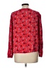 Candie's 100% Rayon Red Long Sleeve Blouse Size L - photo 2