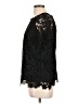 Guest Editor Black Short Sleeve Blouse Size L - photo 5