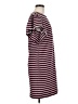 MSGM Stripes Burgundy Red Casual Dress Size MedEstimated - photo 4