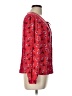 Candie's 100% Rayon Red Long Sleeve Blouse Size L - photo 4