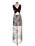 Le Lis Floral Gray Casual Dress Size M - photo 2