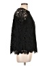 Guest Editor Black Short Sleeve Blouse Size L - photo 4