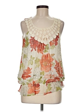 Gibson Sleeveless Silk Top (view 1)