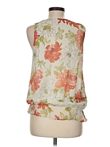 Gibson Sleeveless Silk Top (view 2)