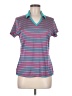 Slazenger 100% Polyester Blue Short Sleeve Polo Size M - photo 1