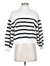 FRAME 100% Cotton Stripes White Sweatshirt Size S - photo 1