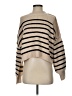 MIOU MUSE Stripes Tan Pullover Sweater Size S - photo 1