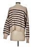 MIOU MUSE Stripes Tan Pullover Sweater Size S - photo 2