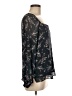 Nine Britton 100% Polyester Black 3/4 Sleeve Blouse Size M - photo 4