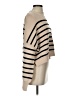 MIOU MUSE Stripes Tan Pullover Sweater Size S - photo 4