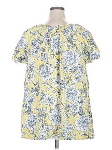 St. John's Bay Short Sleeve Blouse (view 2)
