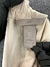 H&M 100% Polyester Ivory Long Sleeve Blouse Size L - photo 4