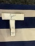 Joie 100% Silk Stripes Silver Blouse Size XS - photo 7