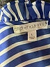 rsvp by TALBOTS 100% Polyester Blue Sleeveless Top Size L - photo 7